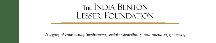The India Benton Lesser Foundation